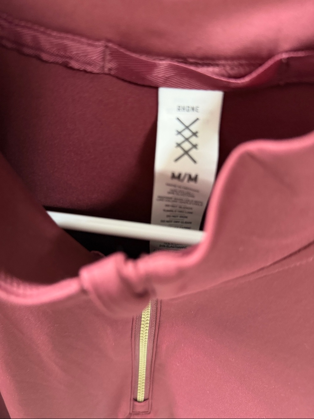Rhône Course to Course Zip up polo Shirt. NEW with tags - Picture 2 of 5